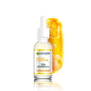Garnier Vitamin C + Face Serum for Skin Brightening & Anti-Dark Spots